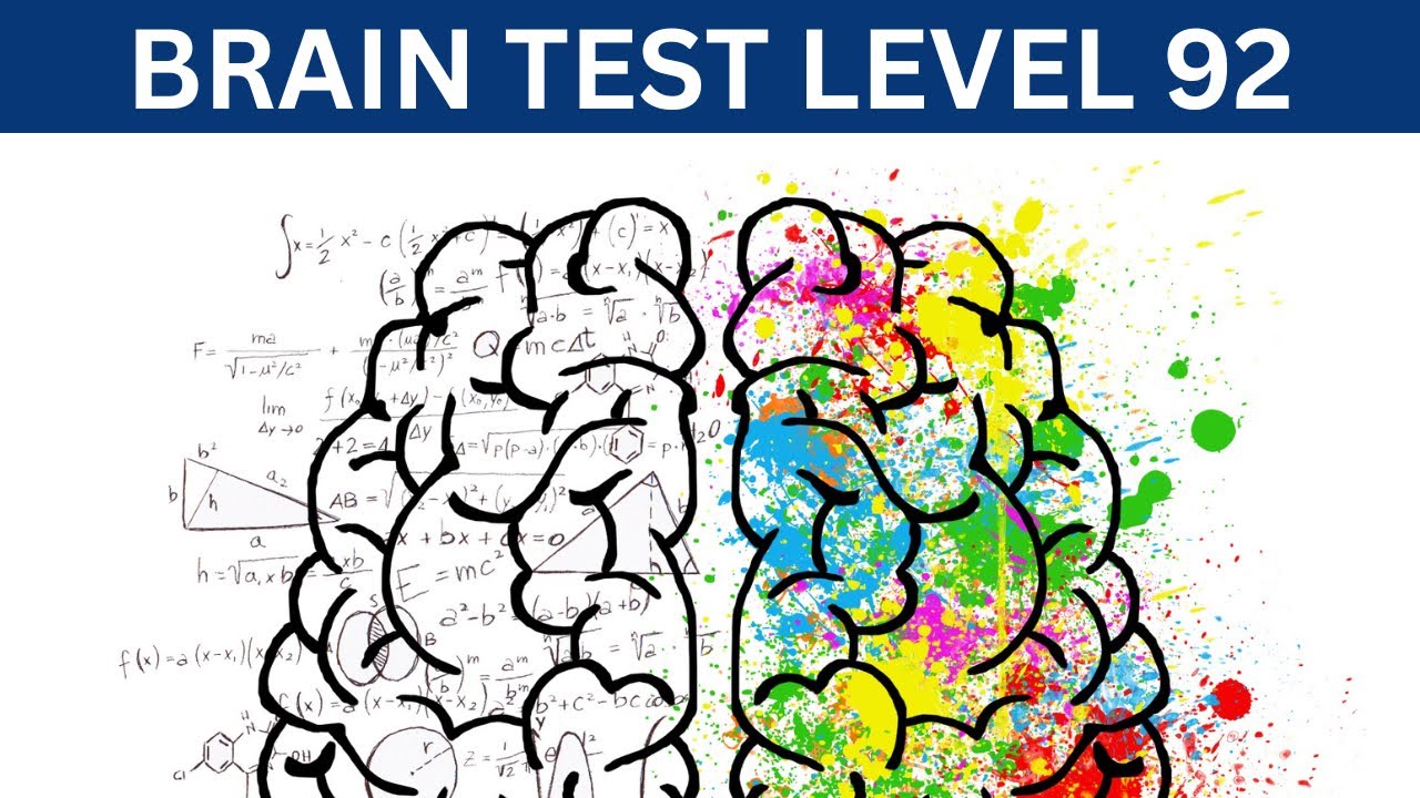 Brain Test Level 92 Answer || Click On The Blue Button 6 Times!