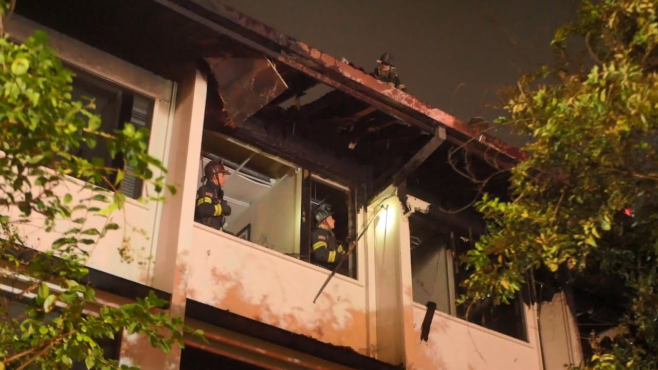 Firefighters Battle 3rd-Alarm Fire at Commercial Building in Arden ...