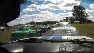 Waterford Hills Road Racing -old surface,  Spec Miata Fun!