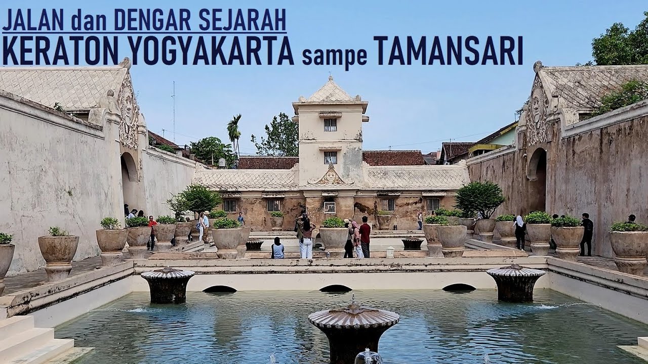 ✅ Walking Tour Keraton Ngayogyakarta Hadiningrat dan cerita sampai Tamansari Kraton Yogya ❗