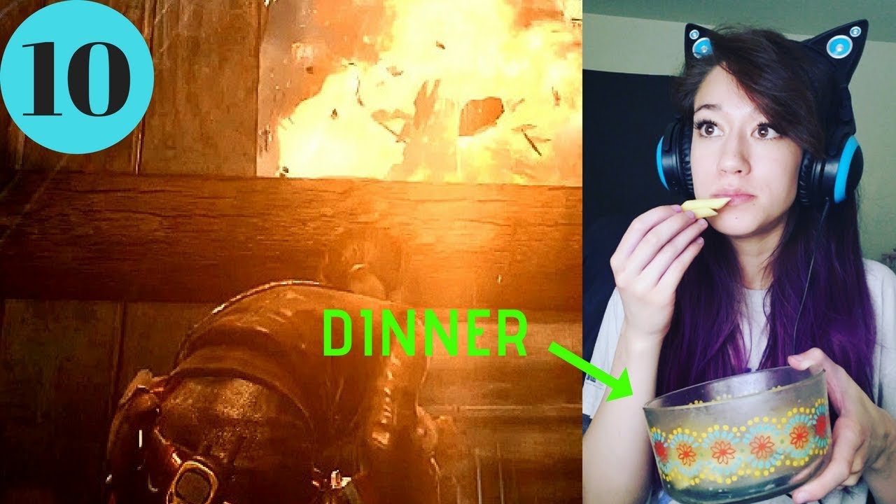 Eat Dinner & Launch Grenades w/Me! - Tomb Raider Part 10 - Tofu Plays