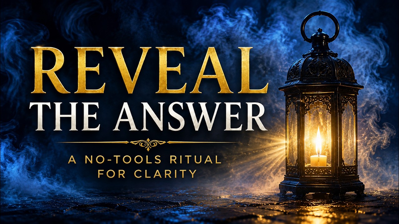 REVEAL THE ANSWER: A No-Tools Ritual for Clarity