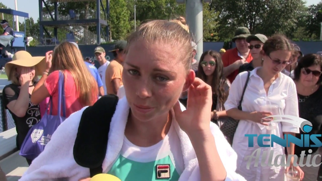 Vera Zvonareva Wins at 2017 US Open Qualifying - YouTube