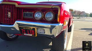 🏆1971 Kandy Ford Ltd on 22" Gold Zeniths & Big Vogues from Oakland California EP311