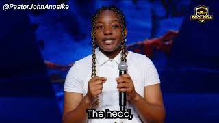 The Helmet Of Salvation  A Sermon By 13 Yrs Young Sunesis Anosike pastor Johns 2nd Daughter