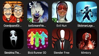 Grandpa And Granny 3 Hospital,Ice Scream 5,Evil Nun,Stickman Legends Shadow Fight,SlendrinaTheCellar screenshot 4