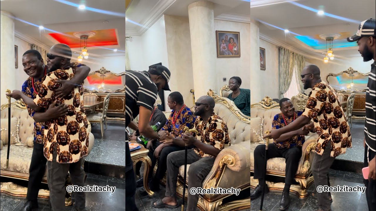 A Must Watch: Chief Orji and Chief Ezema visite to my blind Uncle 