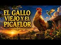 EL GALLO VIEJO Y EL PICAFLOR #angelruizcuentos