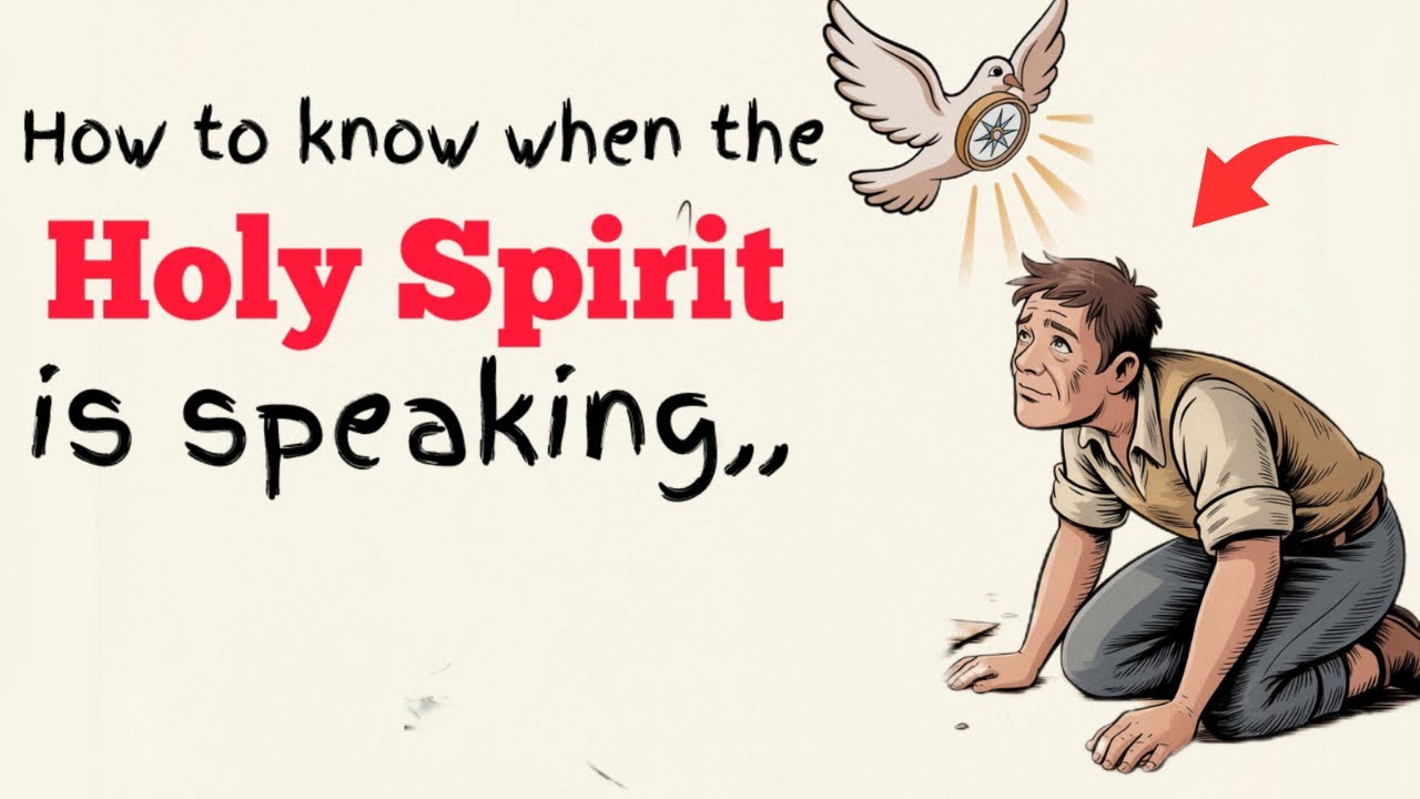 How To Know When The Holy Spirit Is Speaking.