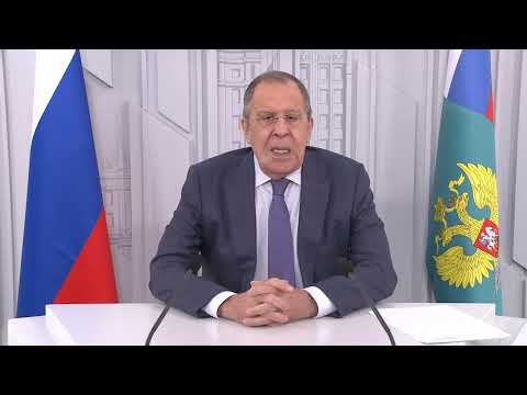 Видеообращение С.Лаврова к