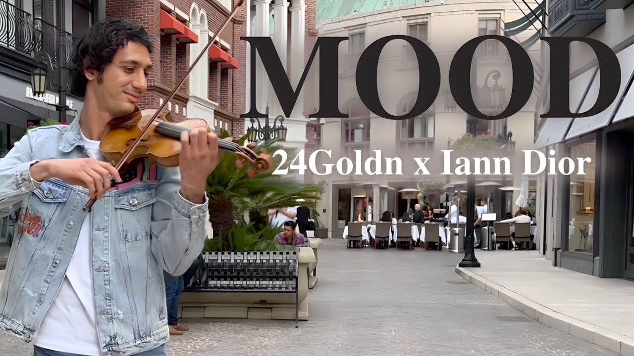 24kGoldn   Mood ft iann dior violin cover by Narek Kelian