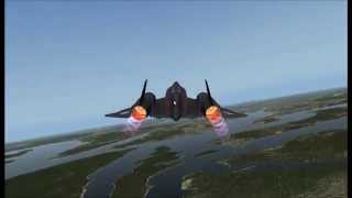 How to Fly the Lockheed SR-71 Blackbird on X-Plane for Free - (Demo Version) screenshot 5