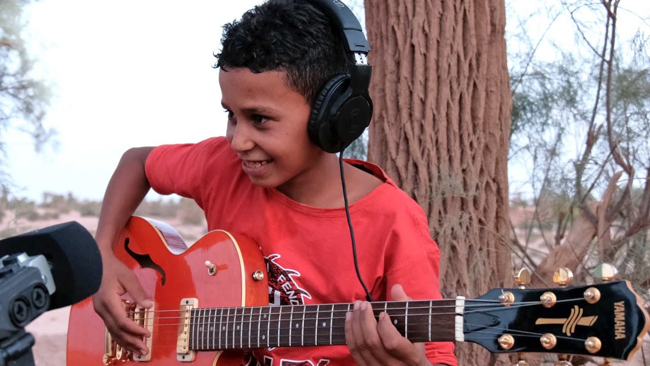 Watch our student Naji Performing a Saharan Love Song