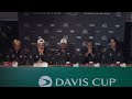 Team Canada Press Conference 🇨🇦 - Davis Cup Quebec City - Qualifiers 2nd Round