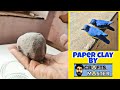 HOW TO MAKE PAPER CLAY // PAPER MACHE CLAY - Craft Basics