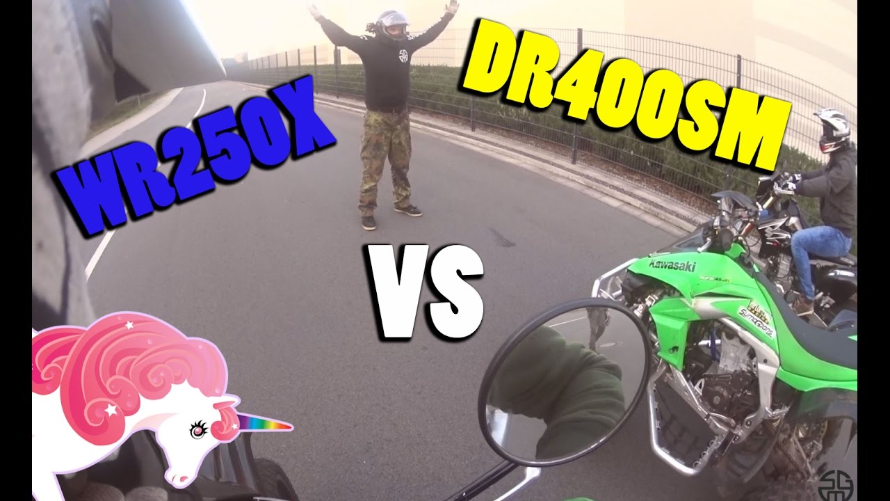 WR250X VS DRZ400 YouTube