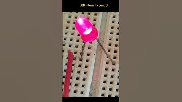 LED intensity control using MSP430 | #shorts #ledintensitycontrol #msp430