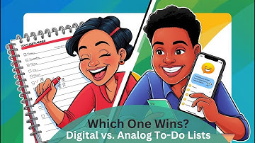Digital vs  Analog Choosing the Best To-Do List Method for Your Professional Workflow