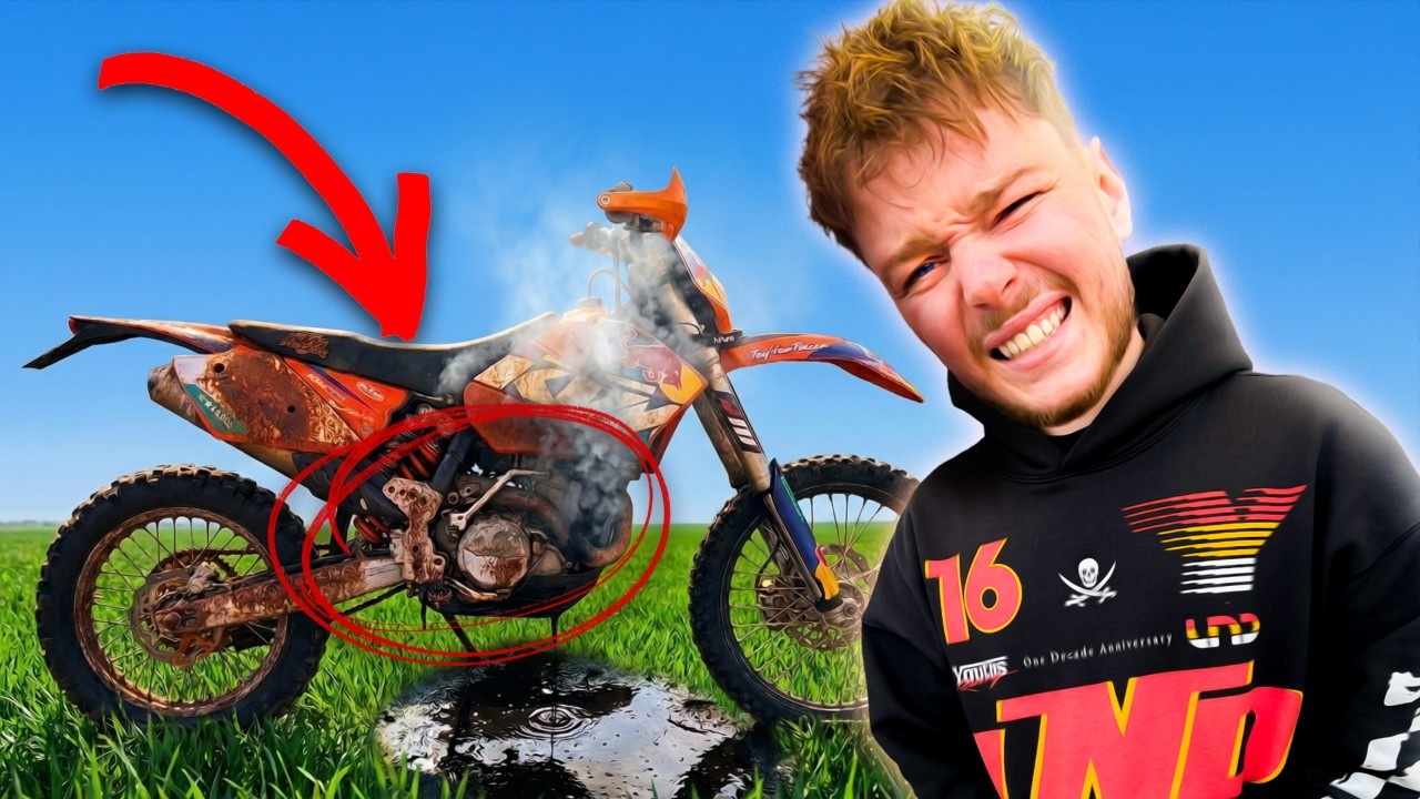 ПОПРАВЯМ ИЗОСТАВЕН KTM 450 EXC