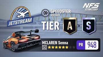 Jetstream (UGR) Tier A to S with 6⭐ McLaren Senna | Need For Speed: No Limits - Underground RIVALS
