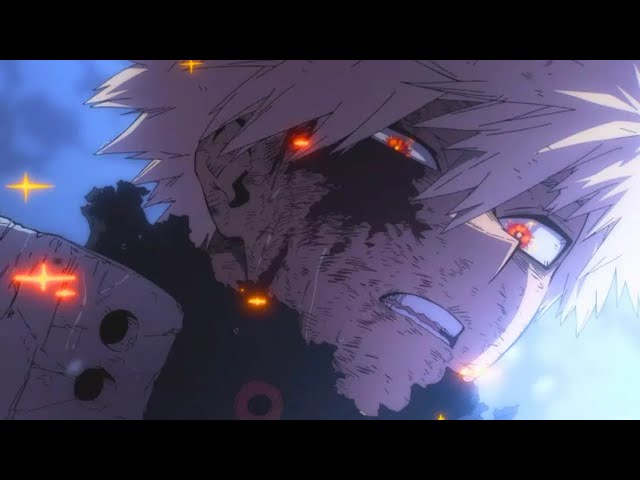 bakugou vs all for one let the world burn「AMV」