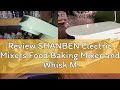 Review SHANBEN Electric Mixers Food Baking Mixer and Whisk Multifunctional Vertical 4l600w/5l1000w/