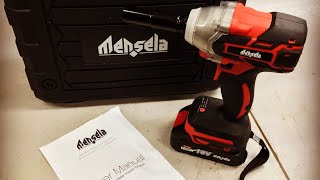 Honest Review Of The Mensela 18 Volt Cordless Impact Driver Drill