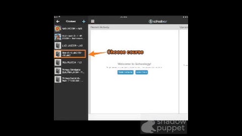 Schoology: Video Assignment Submission