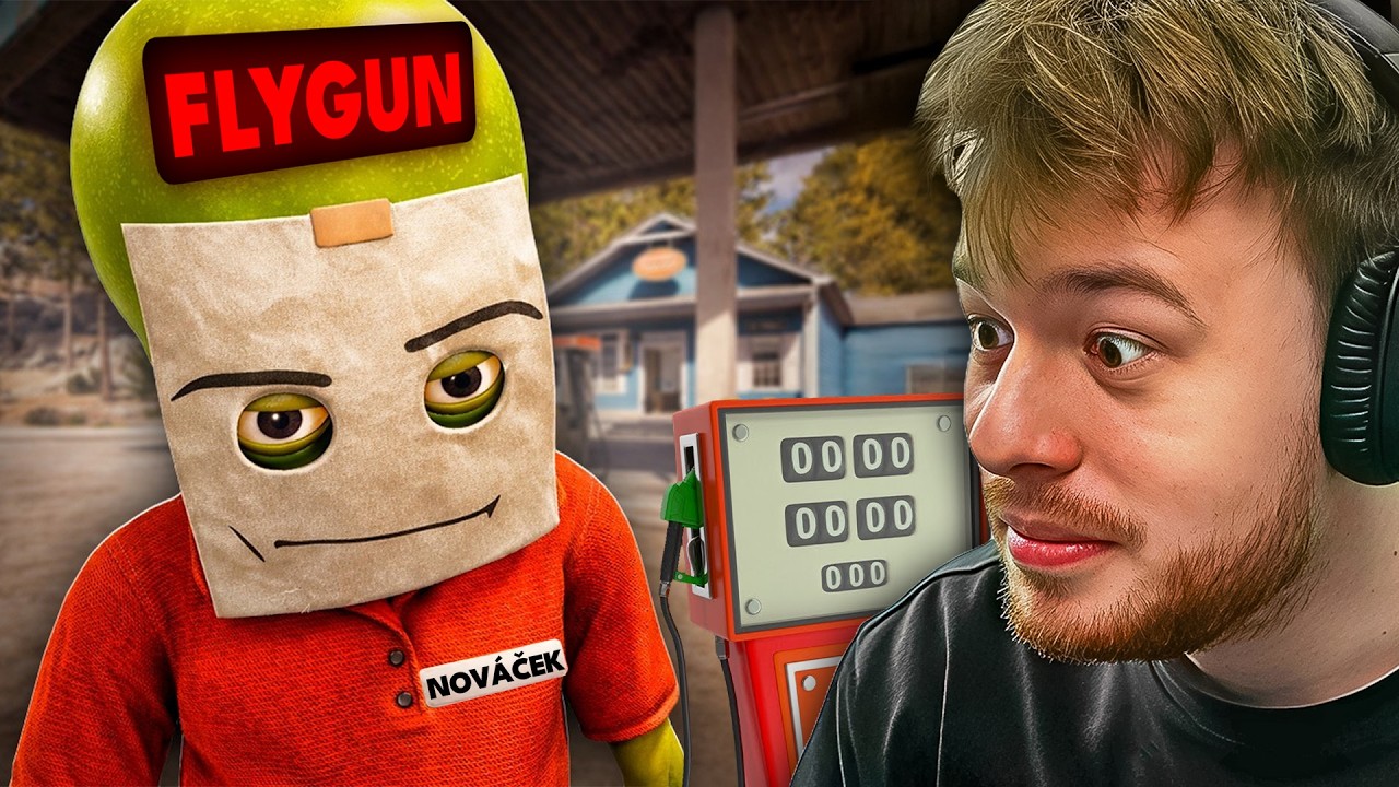 Otevřeli jsme si čerpací stanici jako UFOUNI 👽