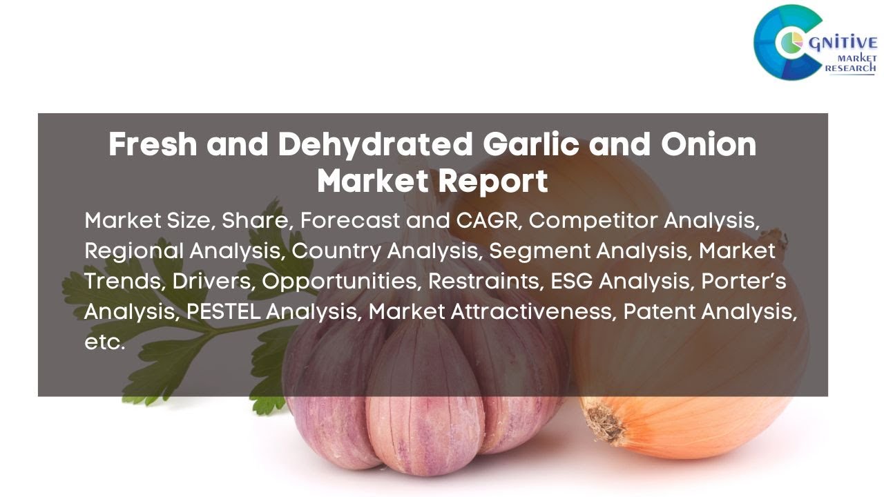 Fresh and Dehydrated Garlic and Onion Market Report 2024 | Forecast, Trend,share Price,Market Size