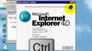 Microsoft Internet Explorer 4 easter egg