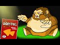 Fat King Kong : I WANT SUMO (DORITOS) | Godzilla Cartoon Compilation