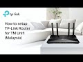 How to setup TP-Link Unifi Router with Unifi HyppTV Archer AX10 AX20 AX23 AX50 AX55