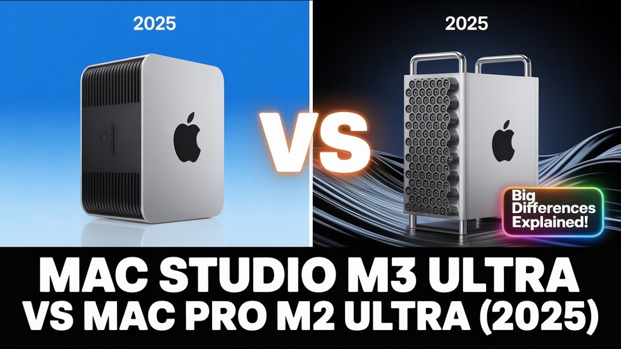 Mac Studio M3 Ultra vs Mac Pro M2 Ultra (2025): Which Mac Reigns ...
