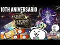 Llego el 10th aniversario a The Battle Cats 🌟🐱 (Información)