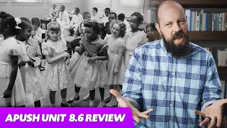 The Civil Rights Movement in the 1940s & 1950s [APUSH Review Unit 8 Topic 6] Period 8: 19451980