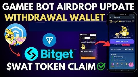 Gamee Airdrop Withdraw | Wat Coin Withdraw | Gamee Telegram Airdrop withdrawal | Earning Network