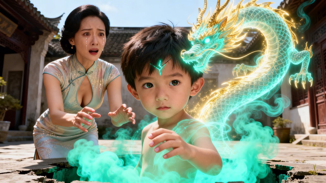 Bayi Naga Dari Langit! Jumpa Anak Dewa, Nasib Keluarga Miskin Berubah Gila!