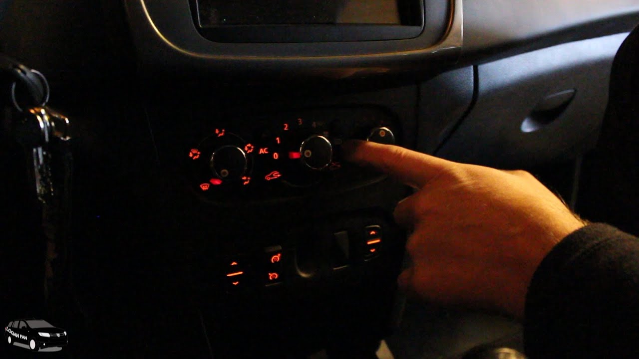 Birnchen der Heizung tauschen -Wartung am Dacia Logan MCV 2, Teil 7