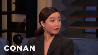 Maya Erskine: My Mom Is Thirsty For The Followers | CONAN on TBS