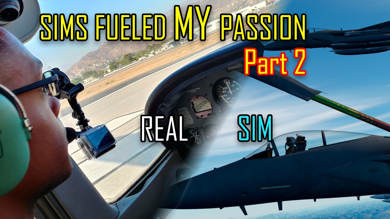Fueling MY Passion Part 2: Flight Sims to Reality - Simulated Air Space (EP16)