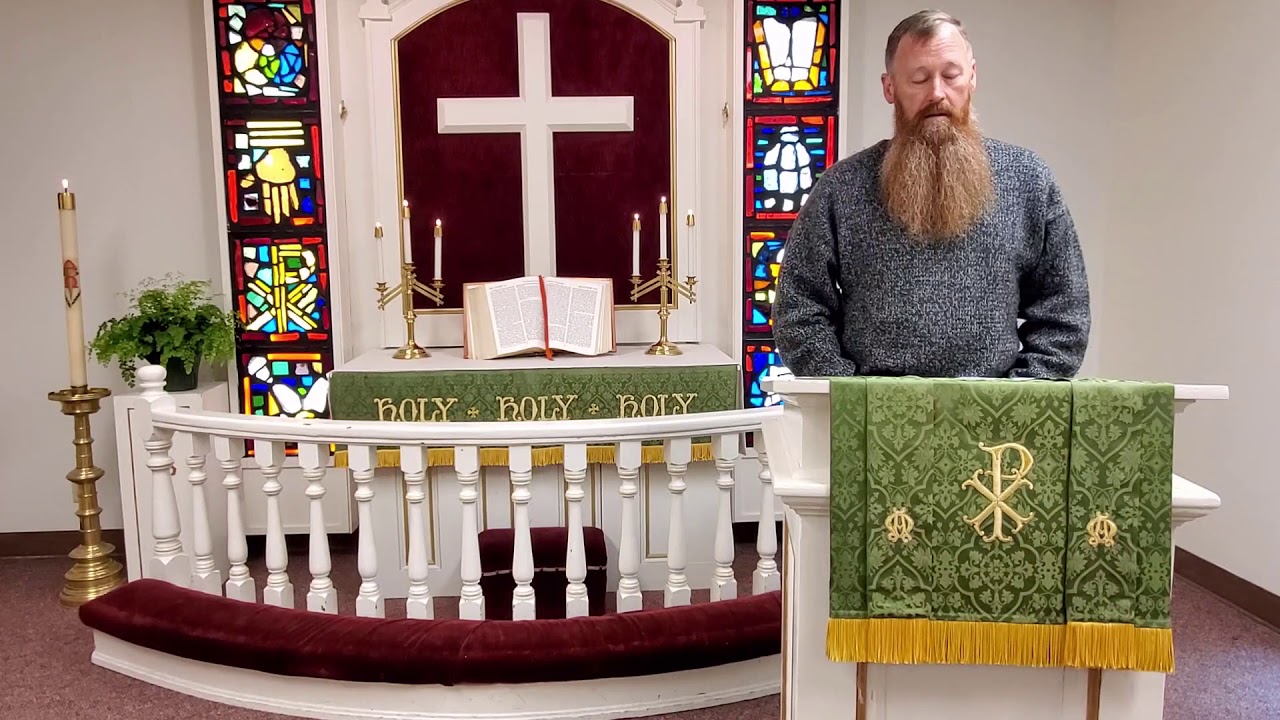Worship Video for June 14th, 2020 First Lutheran Church, Mount Vernon