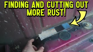 Bug Out Truck Build Ep 43 -  Designing Half Doors &amp; Removing More Rust from Cab by @GettinJunkDone
