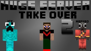 MINECRAFT GRIEFING - MASSIVE SERVER TAKE OVER PART 2!