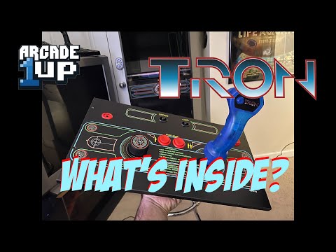Arcade1up TRON control panel