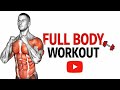 Full Body Workout 💪 at Home  Burn Fat🔥 &amp; Build Muscle Fast | No Equipment