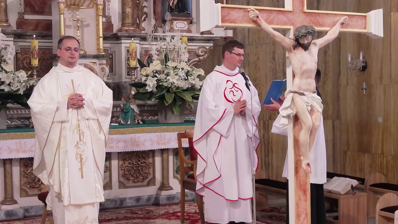 Sobášna svätá omša - za nevestu a ženícha - Zdenku a Tibora, Hladovka 27. 6. 2020