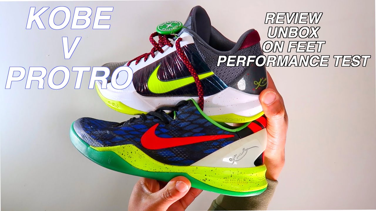 Stock X) Kobe V Protro Unboxing Review On Feet and Performance