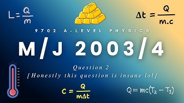 MJ03 P4 Q2(b) [22-year-old Insane Thermal Equilibrium Question] | 9702 CIE A-LEVEL PHYSICS 🧊