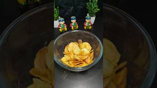 Crispy Potato Chips | Thin & Super Crunchy | No Soggy Chips #Shorts
